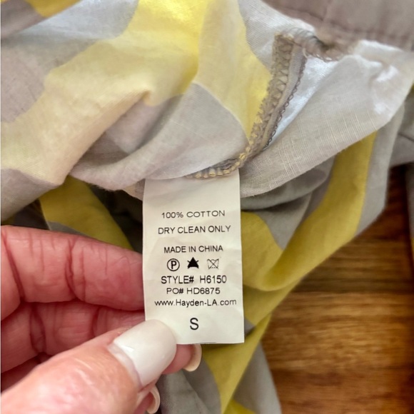 Hayden Los Angeles Polka Dot Button Blouse - small - Picture 7 of 8